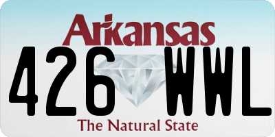 AR license plate 426WWL