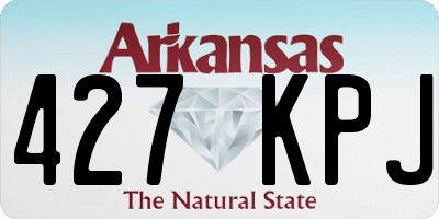 AR license plate 427KPJ