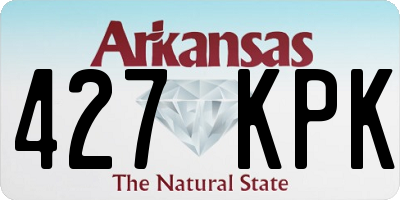 AR license plate 427KPK