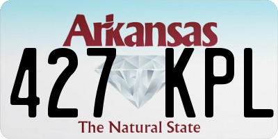 AR license plate 427KPL