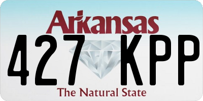 AR license plate 427KPP