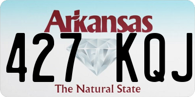AR license plate 427KQJ