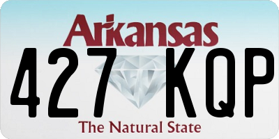 AR license plate 427KQP