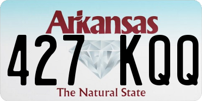 AR license plate 427KQQ