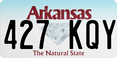 AR license plate 427KQY