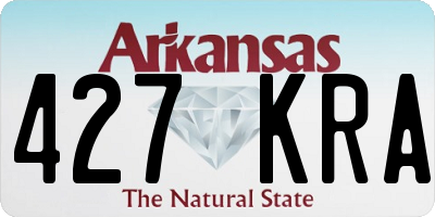 AR license plate 427KRA