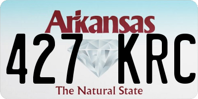 AR license plate 427KRC