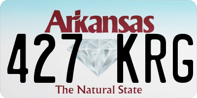 AR license plate 427KRG