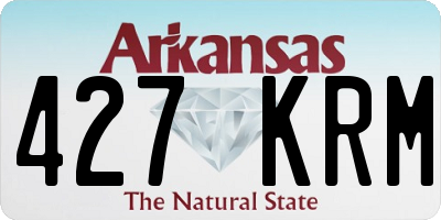 AR license plate 427KRM