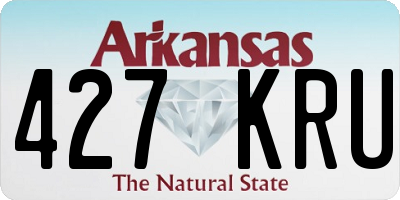 AR license plate 427KRU