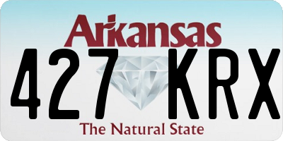 AR license plate 427KRX