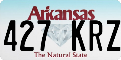 AR license plate 427KRZ