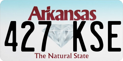 AR license plate 427KSE
