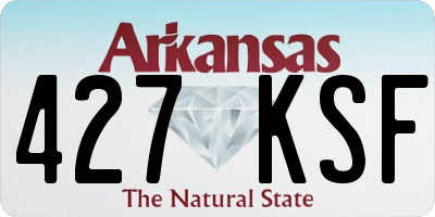 AR license plate 427KSF
