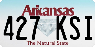AR license plate 427KSI