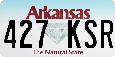 AR license plate 427KSR