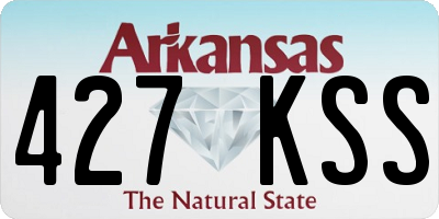 AR license plate 427KSS