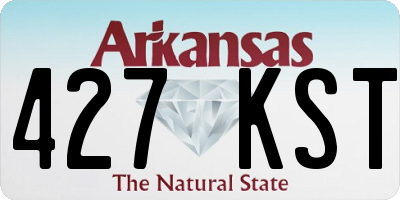 AR license plate 427KST