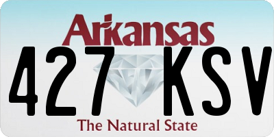 AR license plate 427KSV