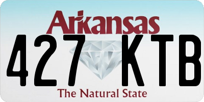 AR license plate 427KTB