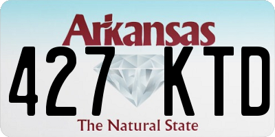 AR license plate 427KTD