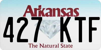 AR license plate 427KTF