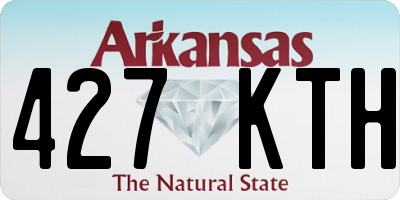 AR license plate 427KTH