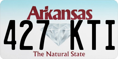 AR license plate 427KTI