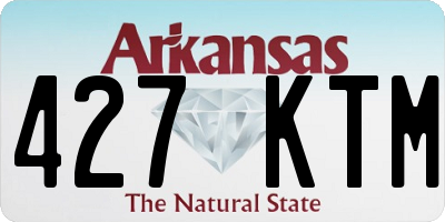 AR license plate 427KTM