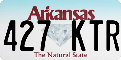 AR license plate 427KTR