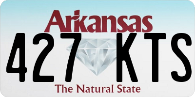 AR license plate 427KTS