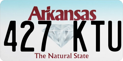 AR license plate 427KTU
