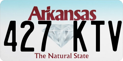 AR license plate 427KTV
