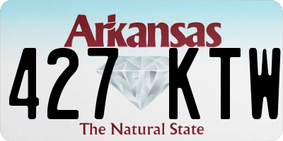 AR license plate 427KTW