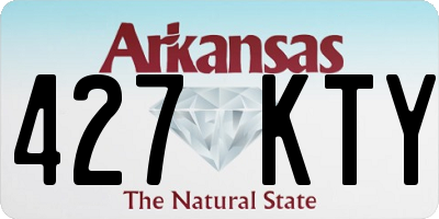 AR license plate 427KTY