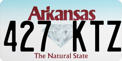 AR license plate 427KTZ
