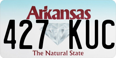 AR license plate 427KUC