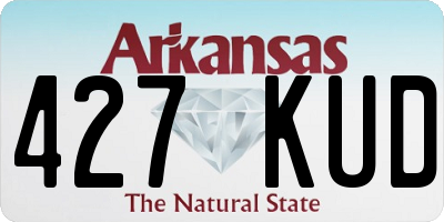 AR license plate 427KUD