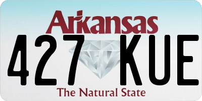 AR license plate 427KUE