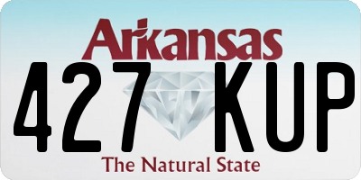 AR license plate 427KUP