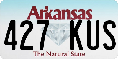 AR license plate 427KUS