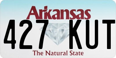 AR license plate 427KUT