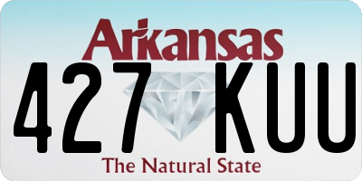 AR license plate 427KUU