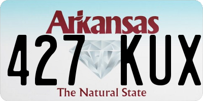 AR license plate 427KUX