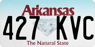 AR license plate 427KVC