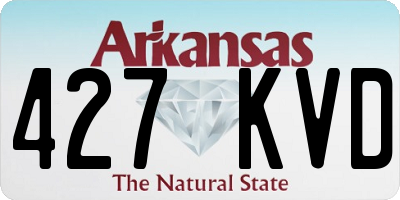 AR license plate 427KVD
