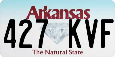 AR license plate 427KVF