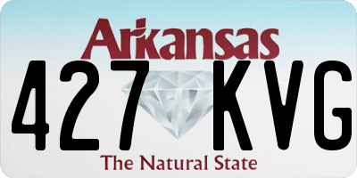 AR license plate 427KVG