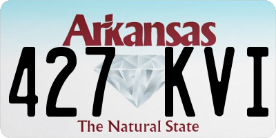 AR license plate 427KVI