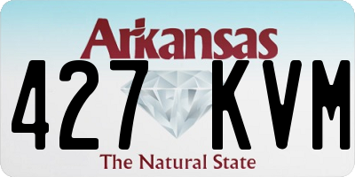 AR license plate 427KVM